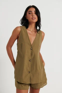 Sets>By Frankie Bonnie Set Khaki