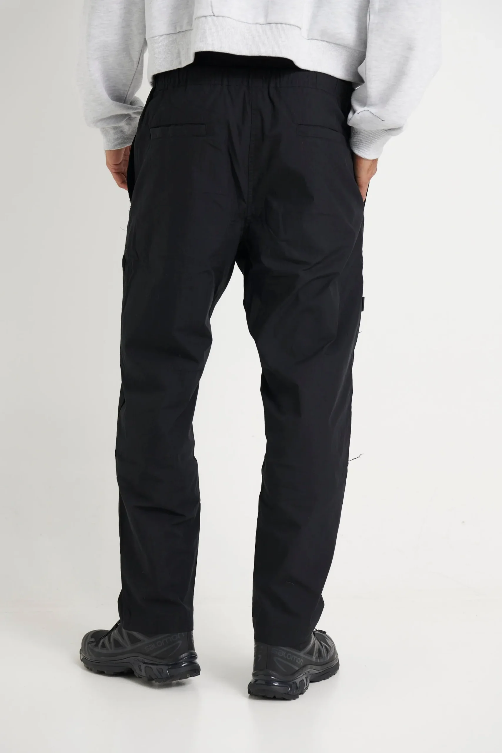Pants>Sampson and Taylor Charlie Baggy Nylon Pant Black