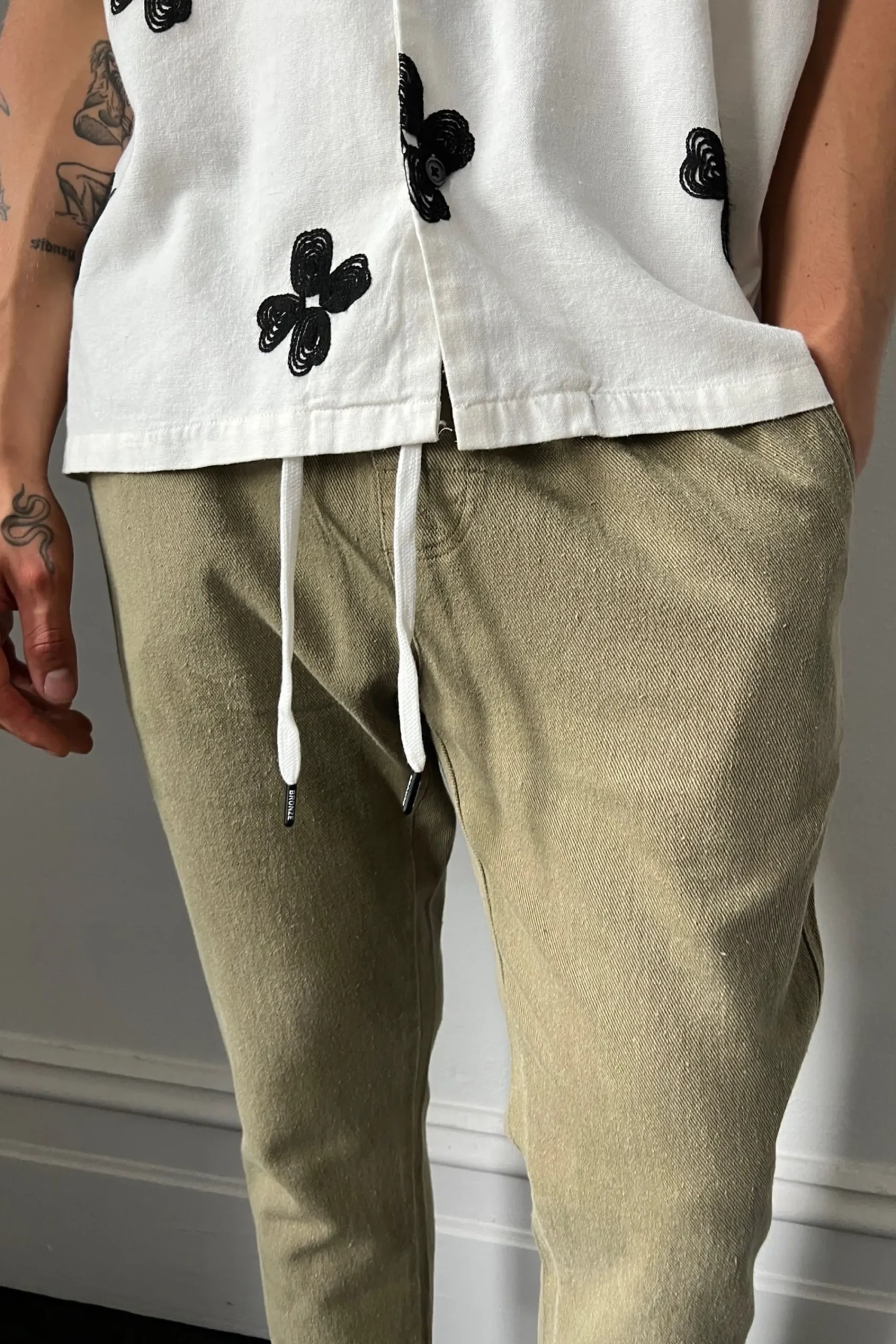 Pants>Sampson and Taylor Drop 1 Premium Heavyweight Pant Khaki