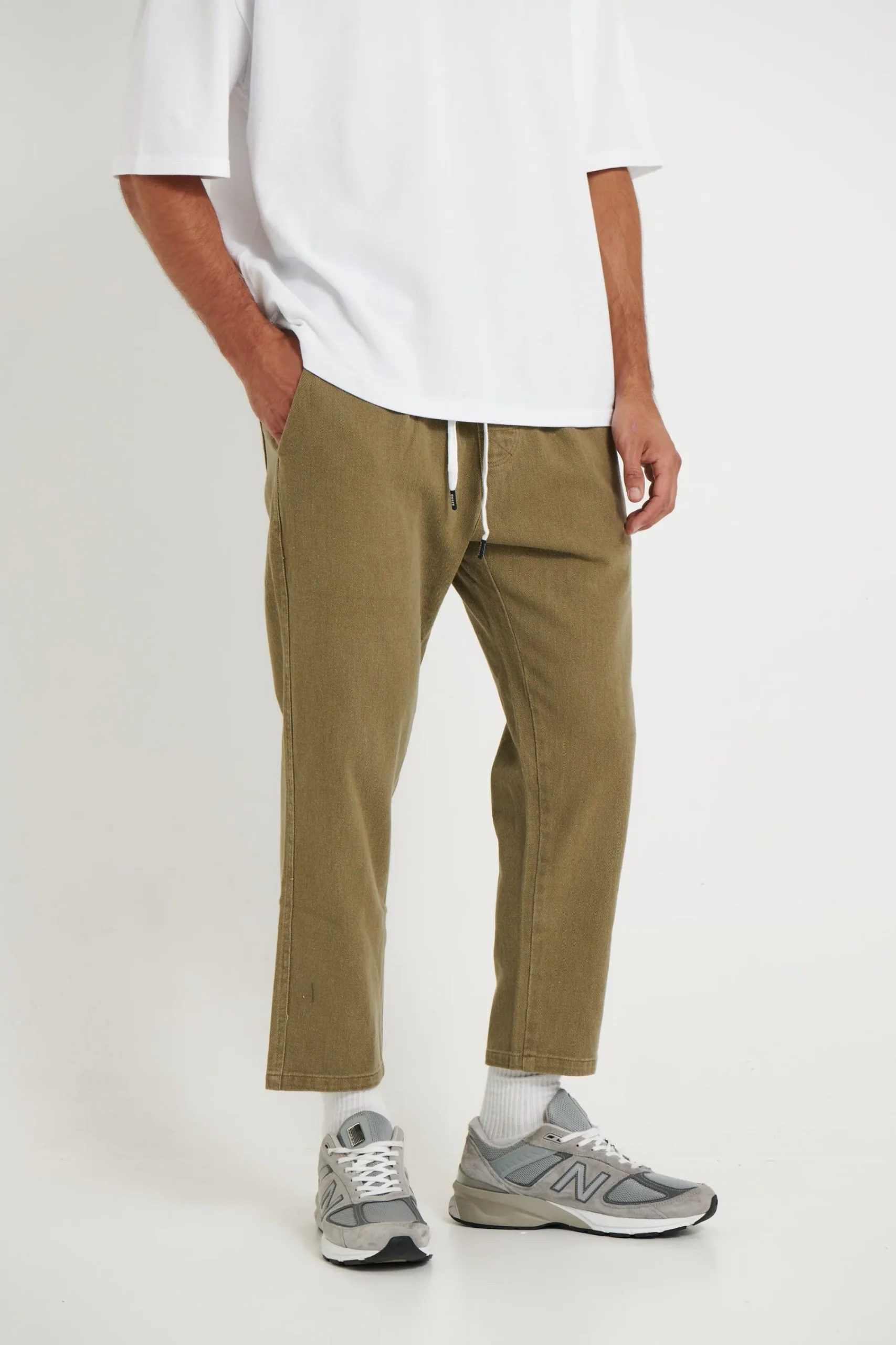 Pants>Sampson and Taylor Drop 1 Premium Heavyweight Pant Khaki