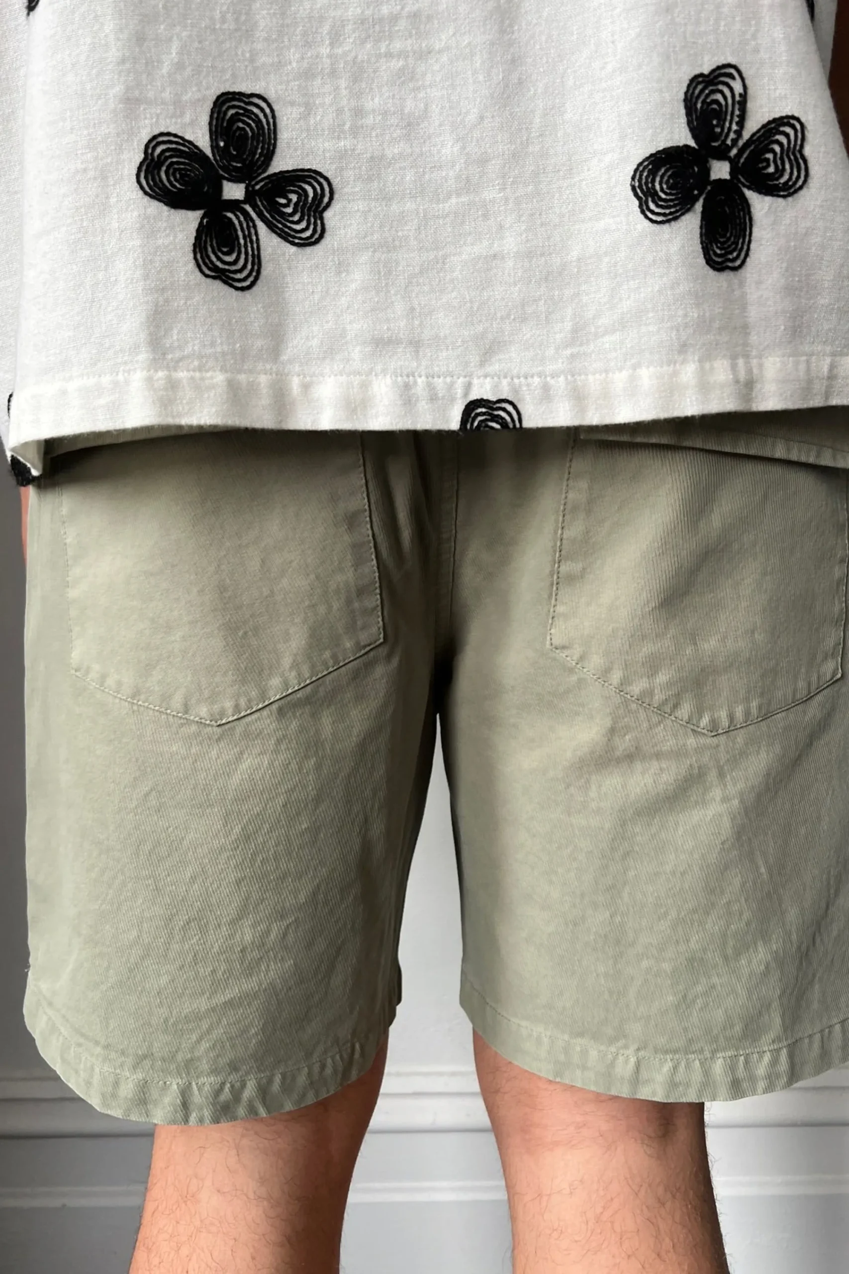 Shorts>Sampson and Taylor Drop 1 Premium Structured Short Olive