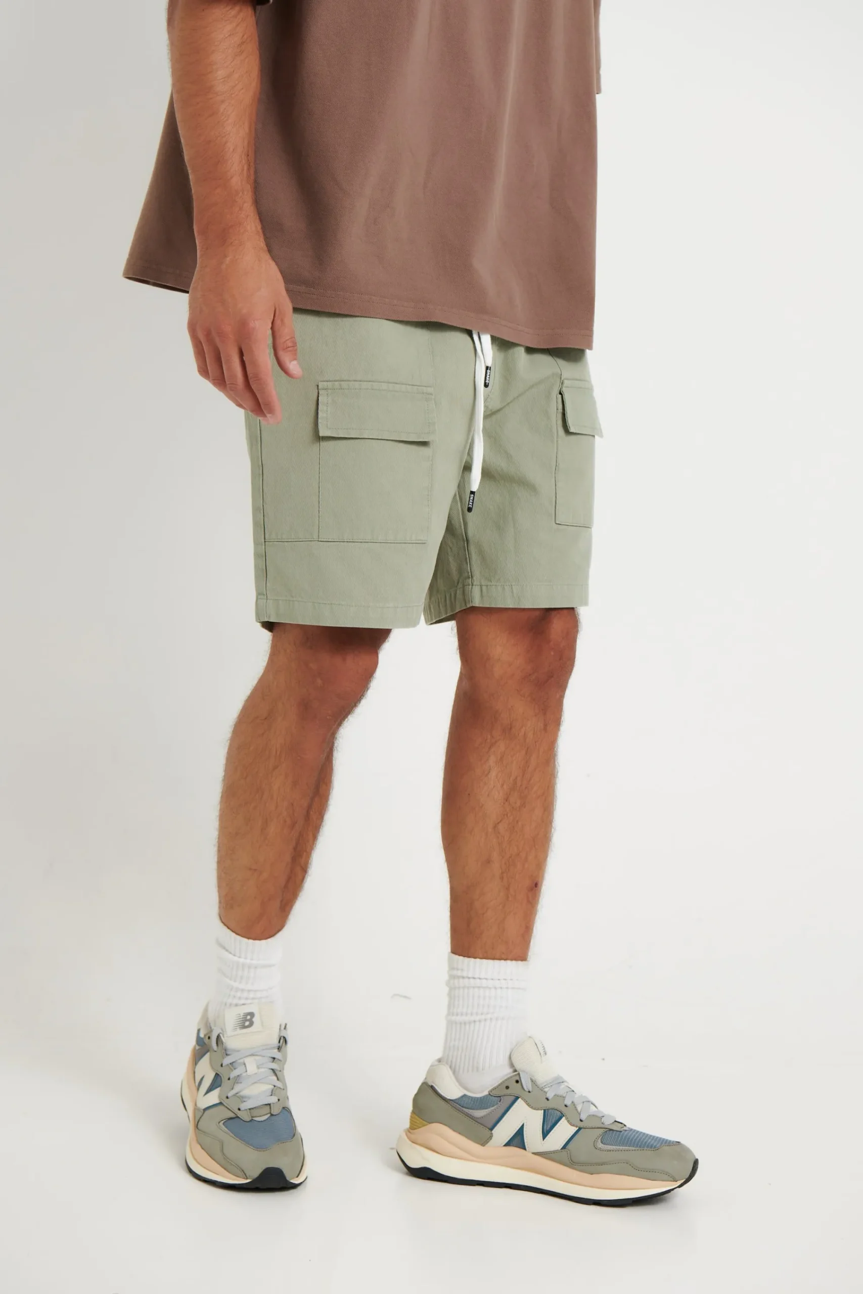 Shorts>Sampson and Taylor Drop 1 Premium Structured Short Olive