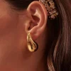 Accessories>Angel Whispers Droplet Gold Plated Earrings