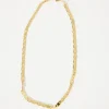 Accessories>Angel Whispers Flat Mariner Chain Necklace Gold