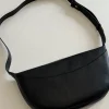 Bags & Shoes>Angel Whispers Hobo Crossbody Bag Black