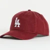 Headwear>Seven7 La Raglan Wash Icon Logo Cap Maroon
