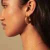 Accessories>Angels Whisper Lauren Coil Earrings Gold