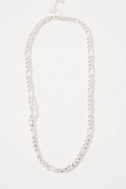 Accessories>Angel Whispers Maje Figaro Necklace Silver - Final Sale