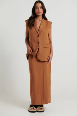 Sets>M Fashion Marlee Vest Terracotta