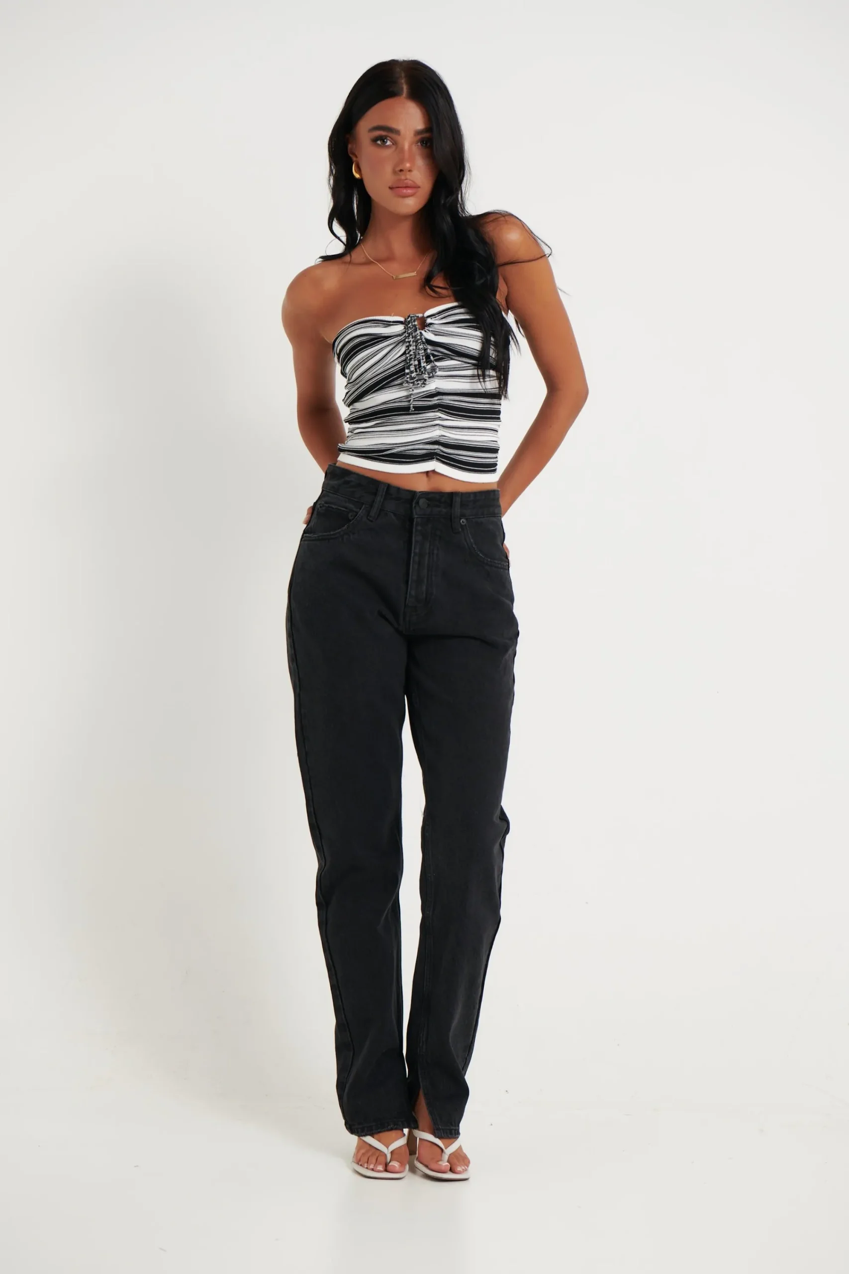 Denim>Bayse Melrose Denim Backstage Black