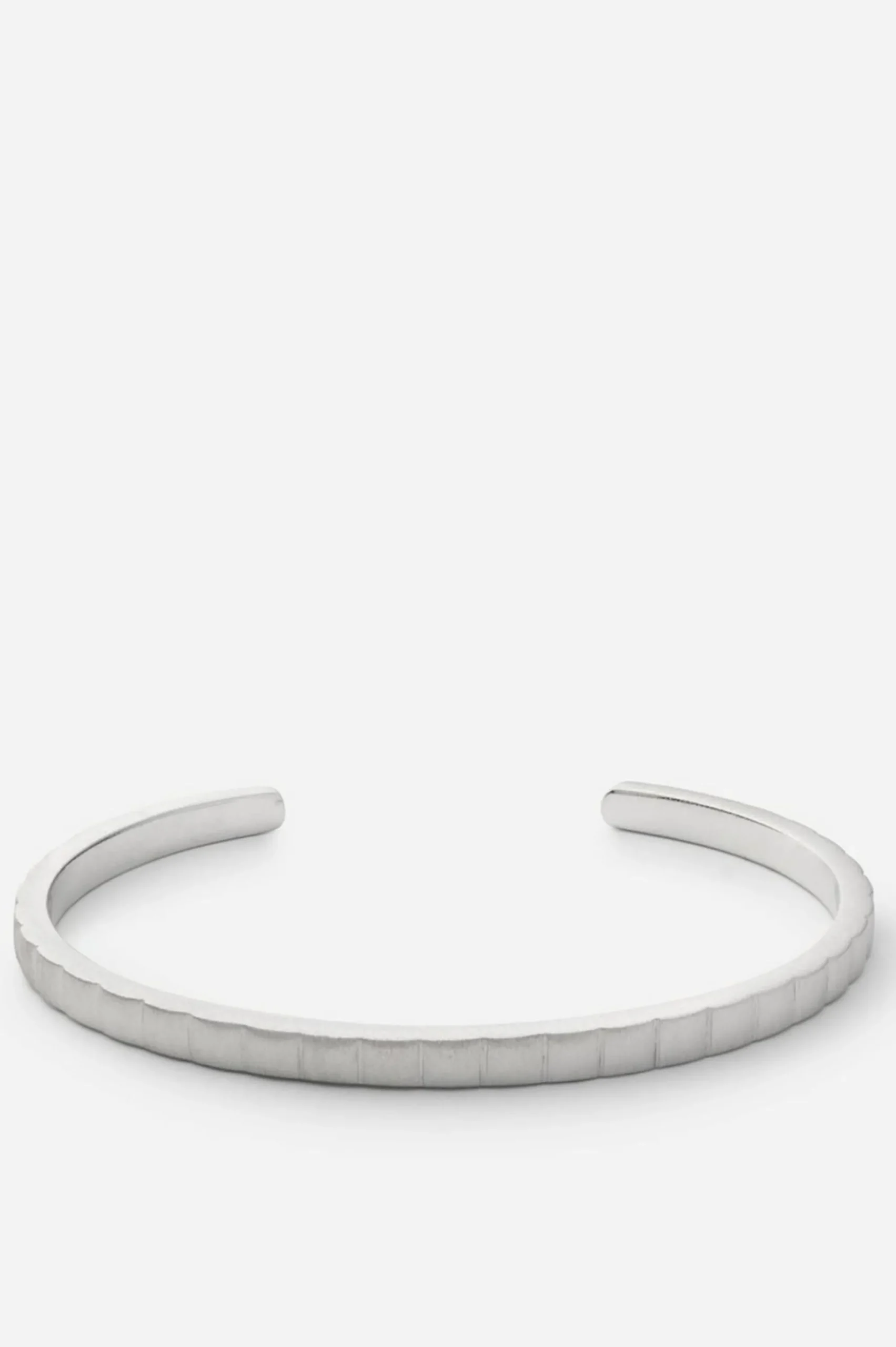 Accessories>Miansai Etch Cuff Matte Silver