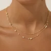 Accessories>Angel Whispers Mini Pearl Layered Gold Plated Necklace