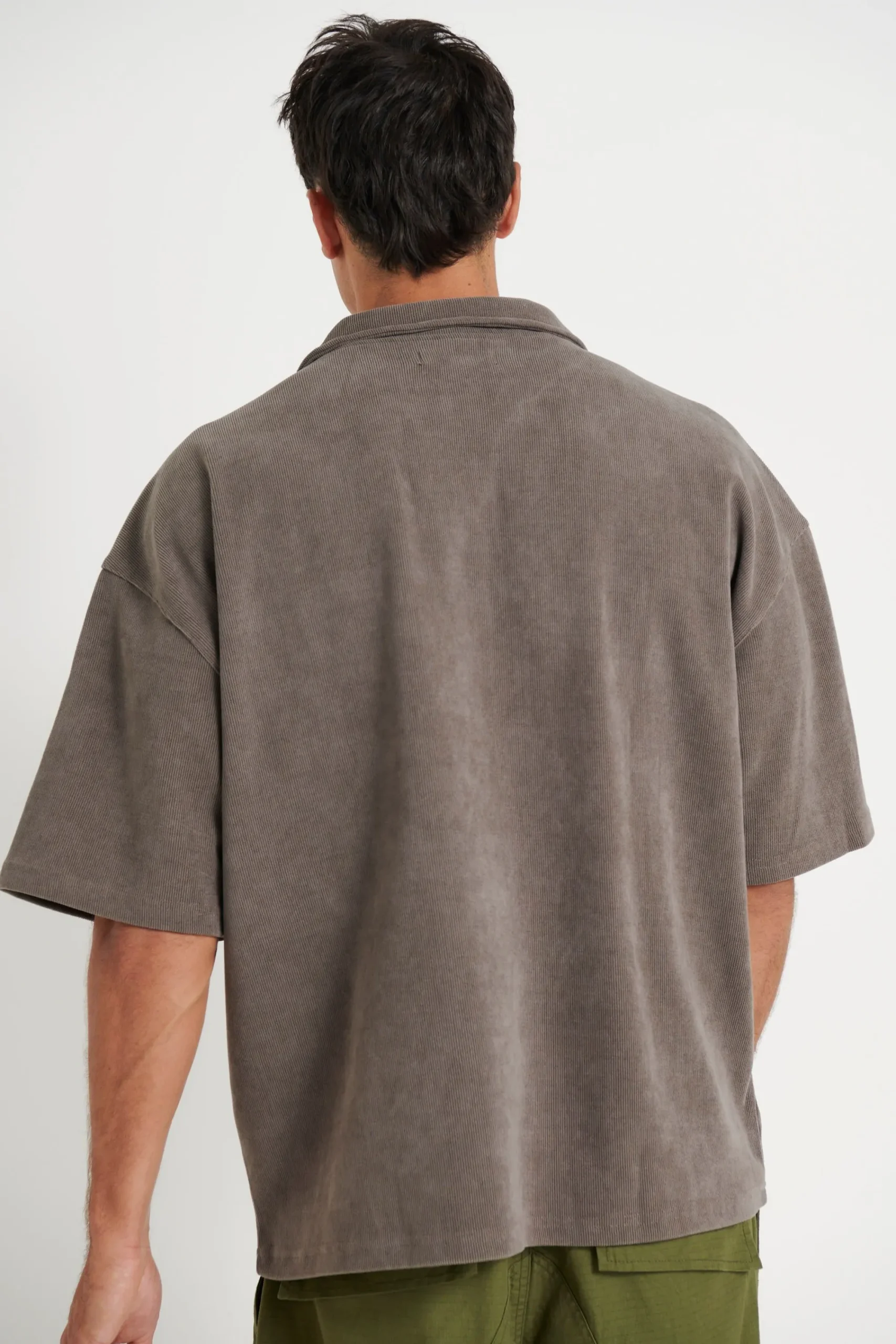Shirts>NTH Neil Soft Cord Polo Acid