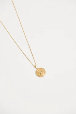 Accessories>Angel Whispers Nth Coin Necklace Gold