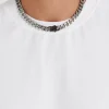 Accessories>Angel Whispers Nth 10Mm Curb Chain Necklace Silver