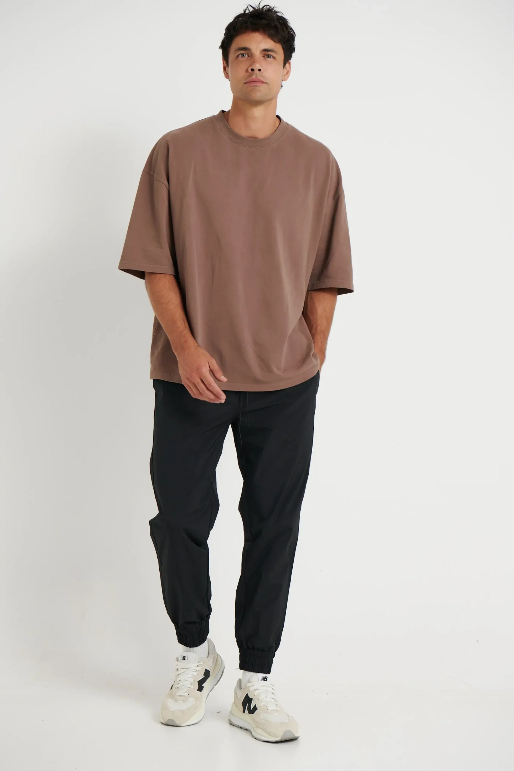 Pants>Sampson and Taylor Parachute Jogger Black - Final Sale