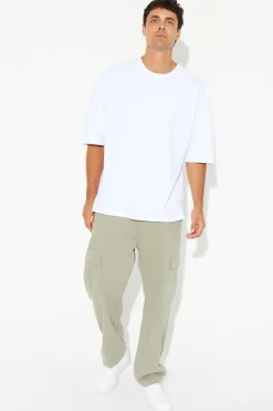 Pants>Sampson and Taylor Ryder Baggy Pants Khaki